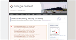 Desktop Screenshot of energia-eolica.it